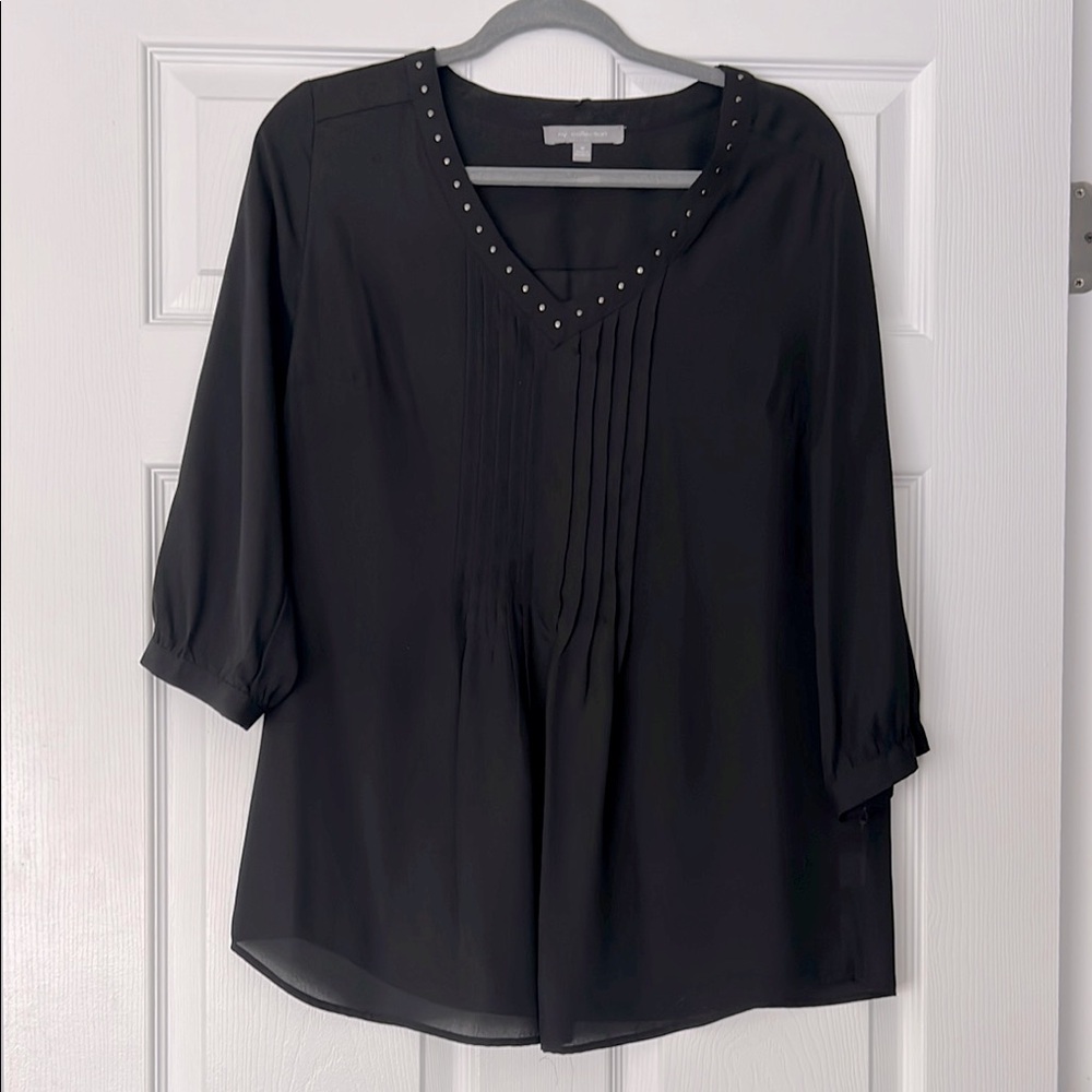 Elegant Black Women's Top
